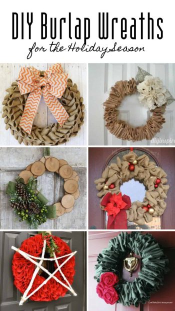 Easy DIY Burlap Wreaths That Will Make Your Neighbors Jealous!