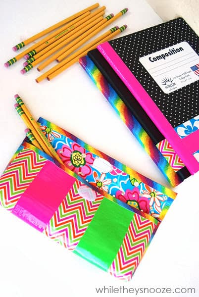 How to Make a Duck Tape Pencil Case