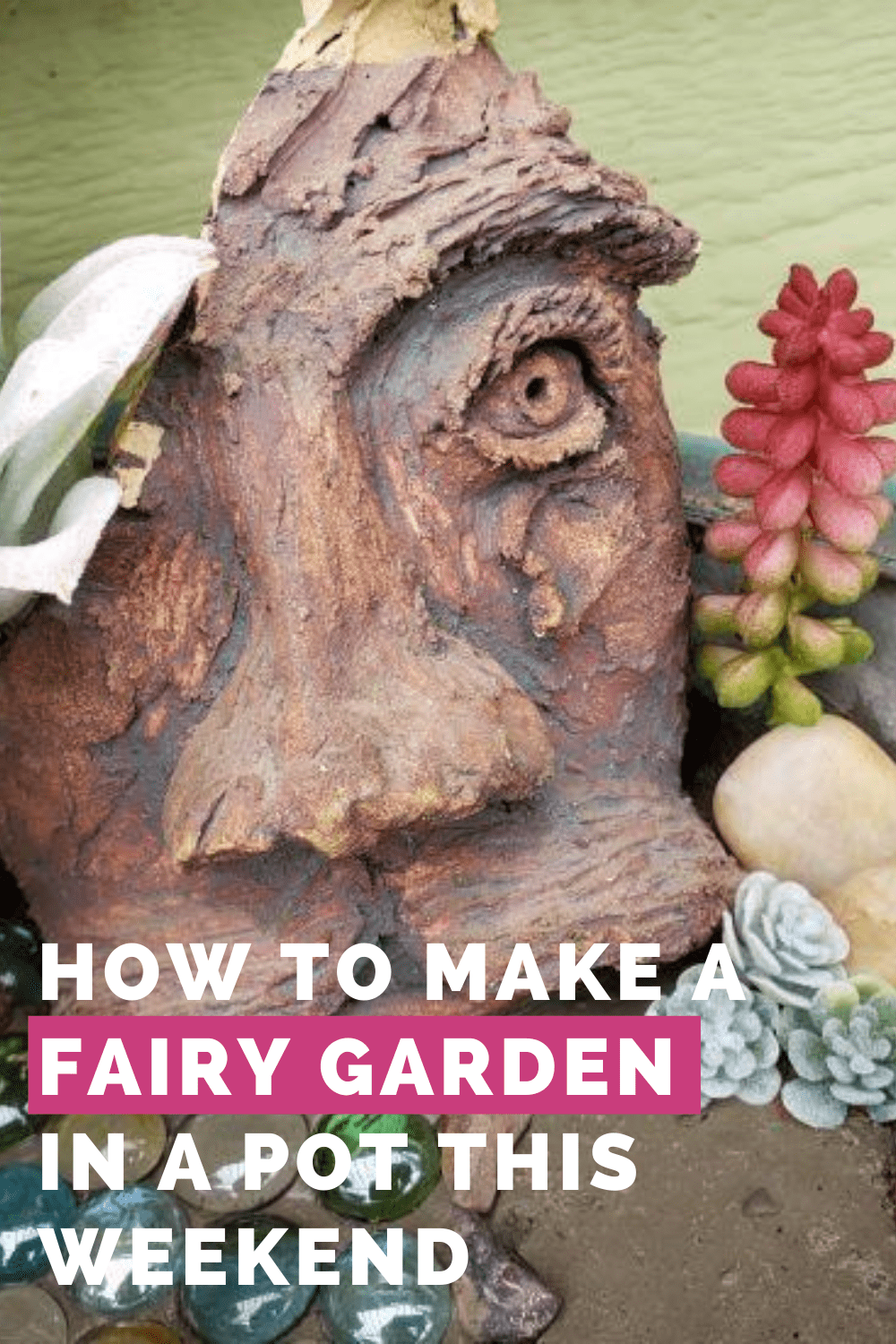 Find out just how easy it is to make a fairy garden in a pot - a fun weekend activities for kids and grownups to do together!