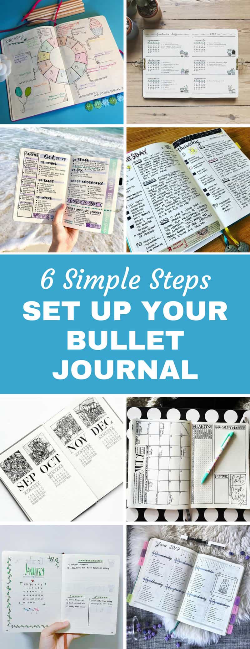 Bullet Journal Setup Guide {Getting Started in 6 SIMPLE steps}