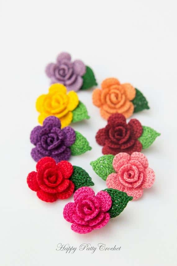 How to crochet a flower pattern
