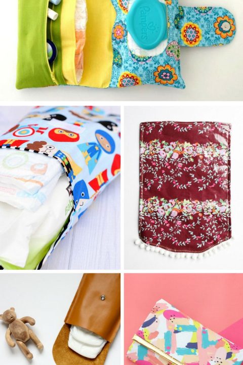 How to make a diaper clutch tutorial