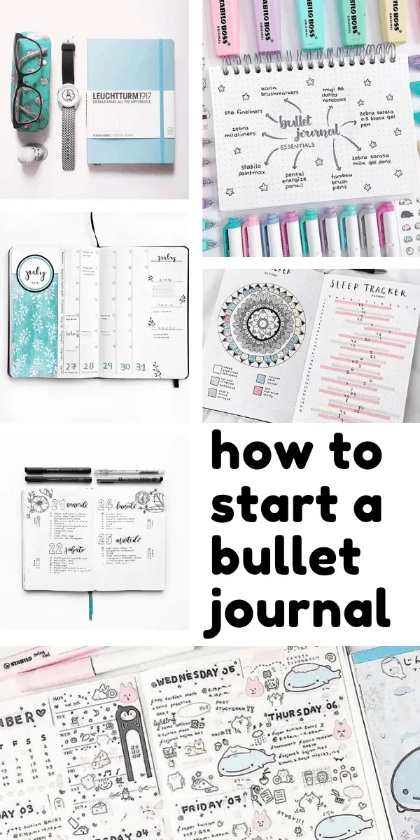 The new year is in sight - it's the perfect time to find out how to start a bullet journal!