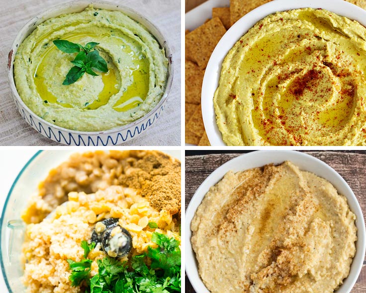 Delicious homemade hummus recipes