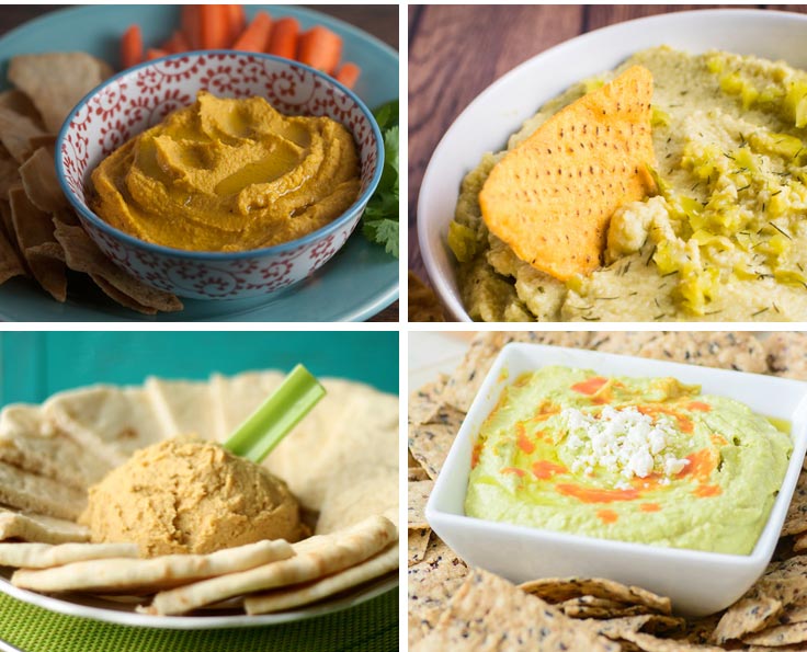 Easy to make homemade hummus recipes