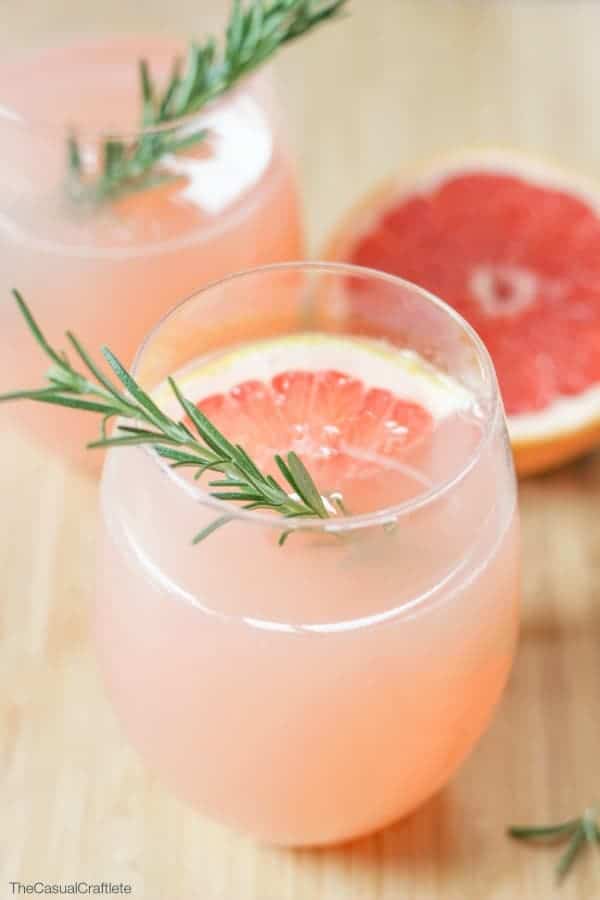 Grapefruit and Rosemary Mocktail