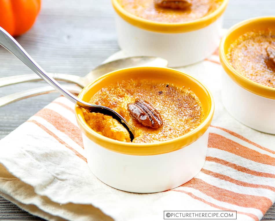 Instant Pot Pumplin Creme Brulee