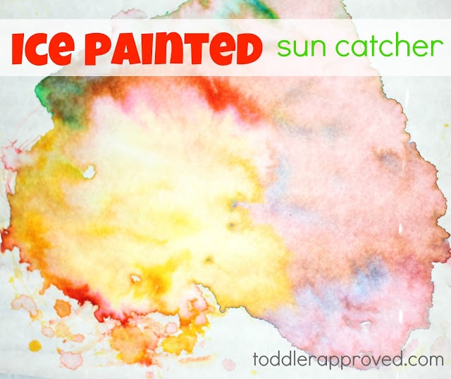 Ice Painted Sun Catchers