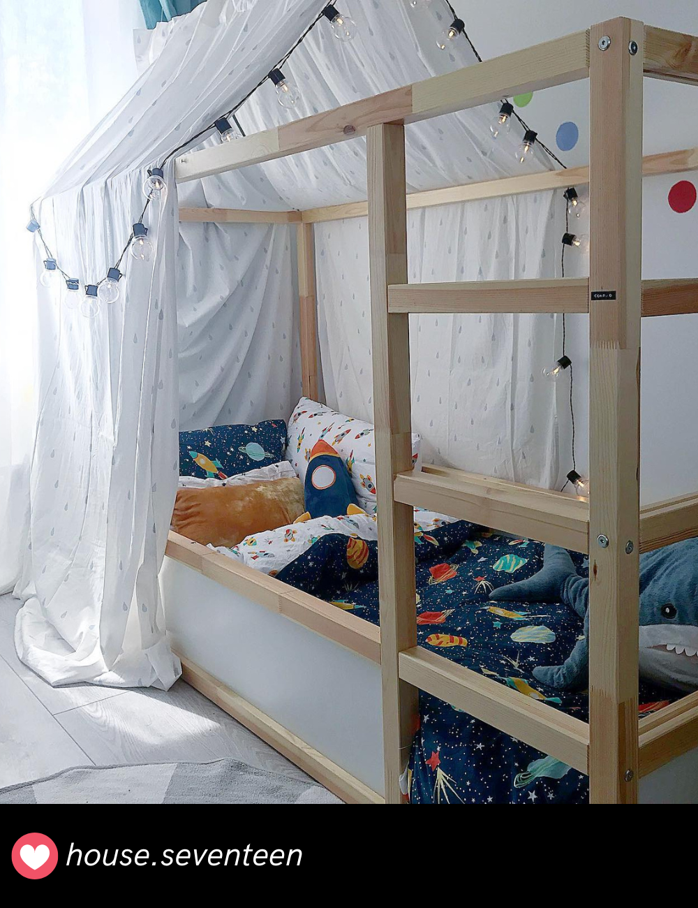 4 Fun Setups for the IKEA Kura BedDiscover four creative ways to set up the IKEA Kura bed that are perfect for kids of all ages. Whether you need a floor bed for a toddler or a bunk bed with extra storage, these ideas will help you design the perfect space! #IKEA #KuraBedHacks #KidsRoomDecor #DIYIdeas #BedroomDesign