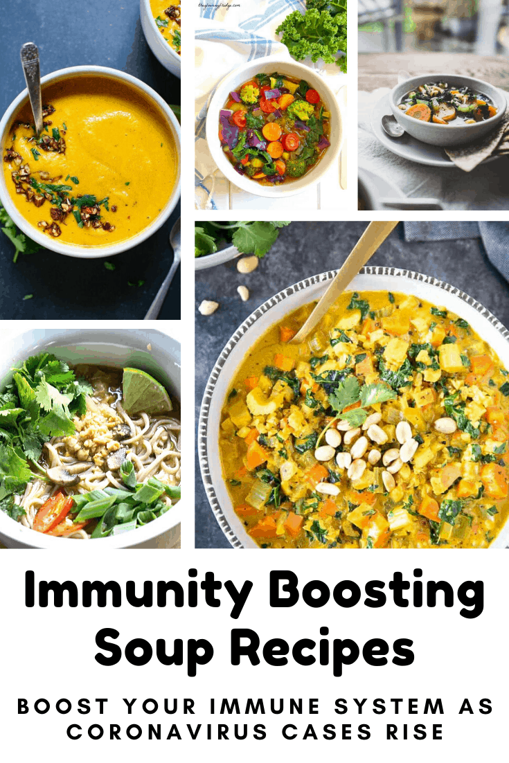 These immunity boosting soup recipes are just what you need to get through the cold and flu season