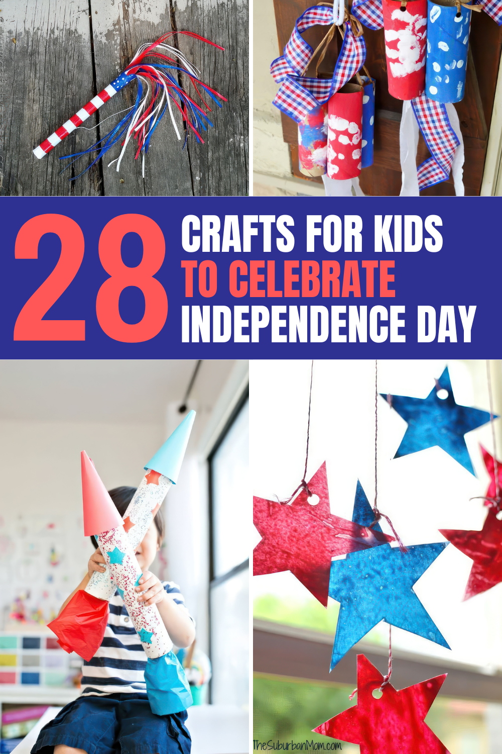 Celebrate the 4th of July with these easy and fun crafts that kids will love! Our red, white, and blue projects are perfect for adding a festive touch to your holiday. Tap to see all the creative ideas and start crafting! 🎨🖍️