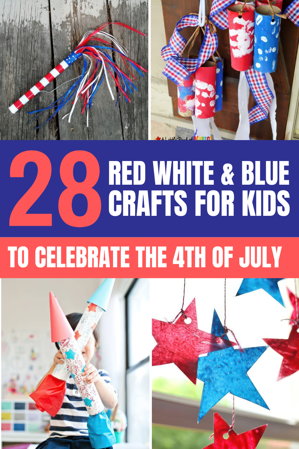 Looking for festive craft ideas to keep the kids entertained? Check out this collection of creative red, white, and blue projects perfect for Independence Day! Click now to see all the fun and easy crafts! 🎨🇺🇸