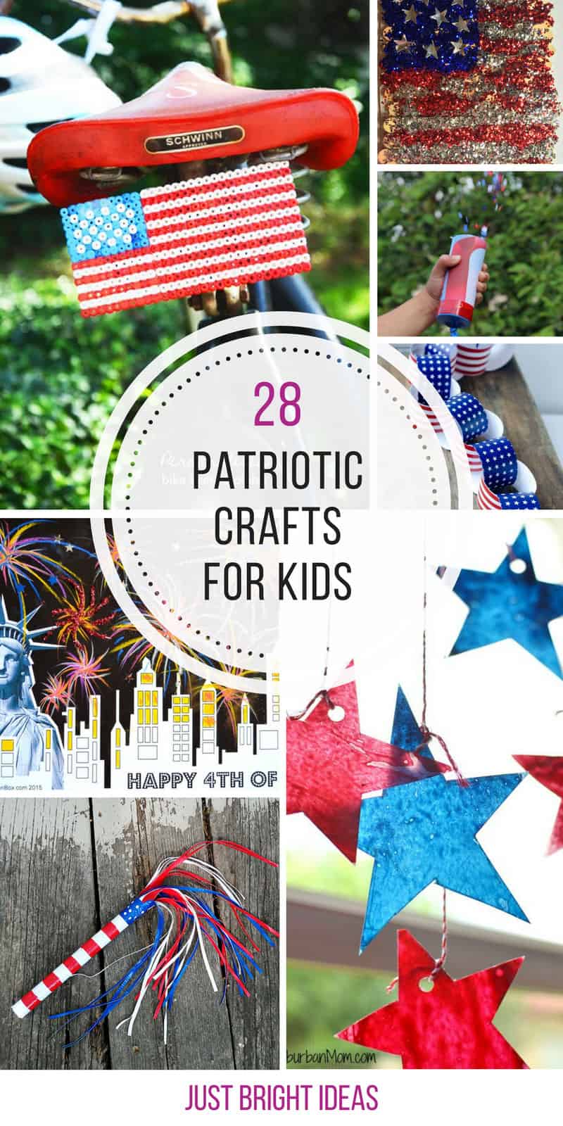 28 Awesome Patriotic Crafts for Kids You Need to See