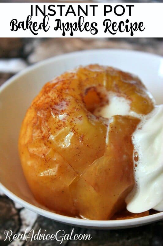 Instant Pot Baked Apples