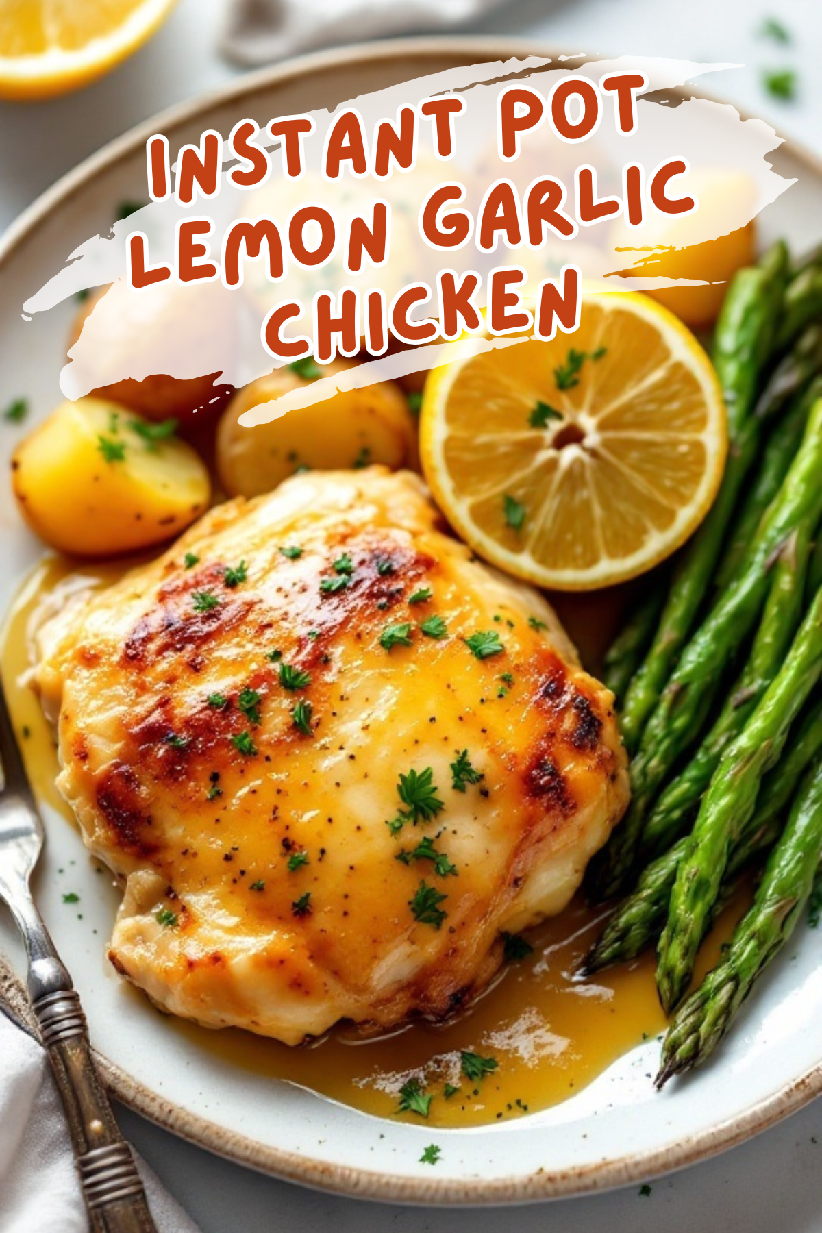 Lemon Garlic Chicken is a simple and tasty dish that's perfect for a weeknight dinner. Just toss some chicken with lemon juice, garlic, and your favorite herbs, then let the Instant Pot do its magic. You'll end up with tender chicken bursting with flavor, served alongside veggies for a complete meal!