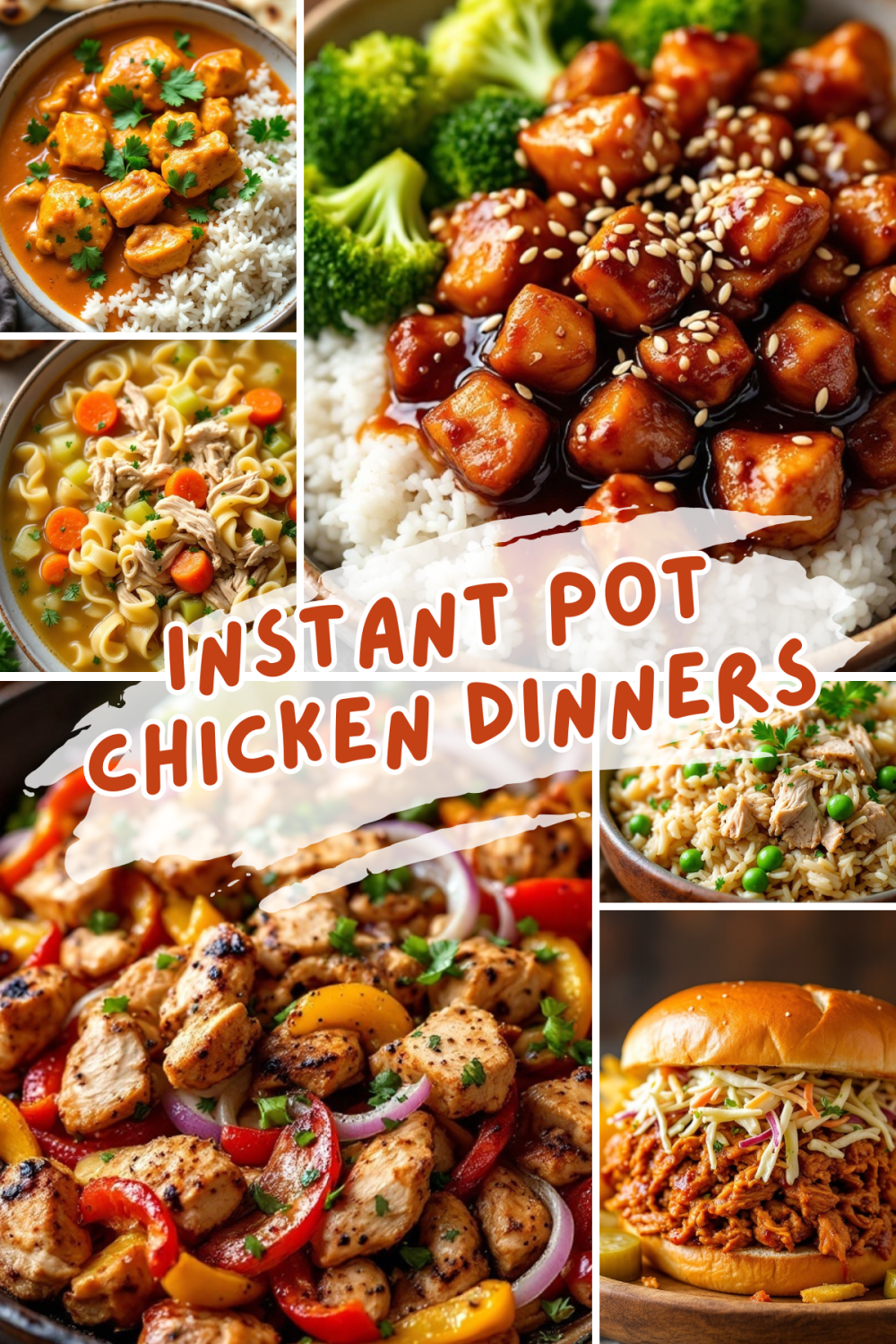Let your Instant Pot do the work with these delicious chicken recipes! Juicy, tender, and packed with flavor, these meals come together fast with minimal effort. ?✨ #PressureCooking #EasyDinners #InstantPotMagic #ChickenRecipes #WeeknightMeals