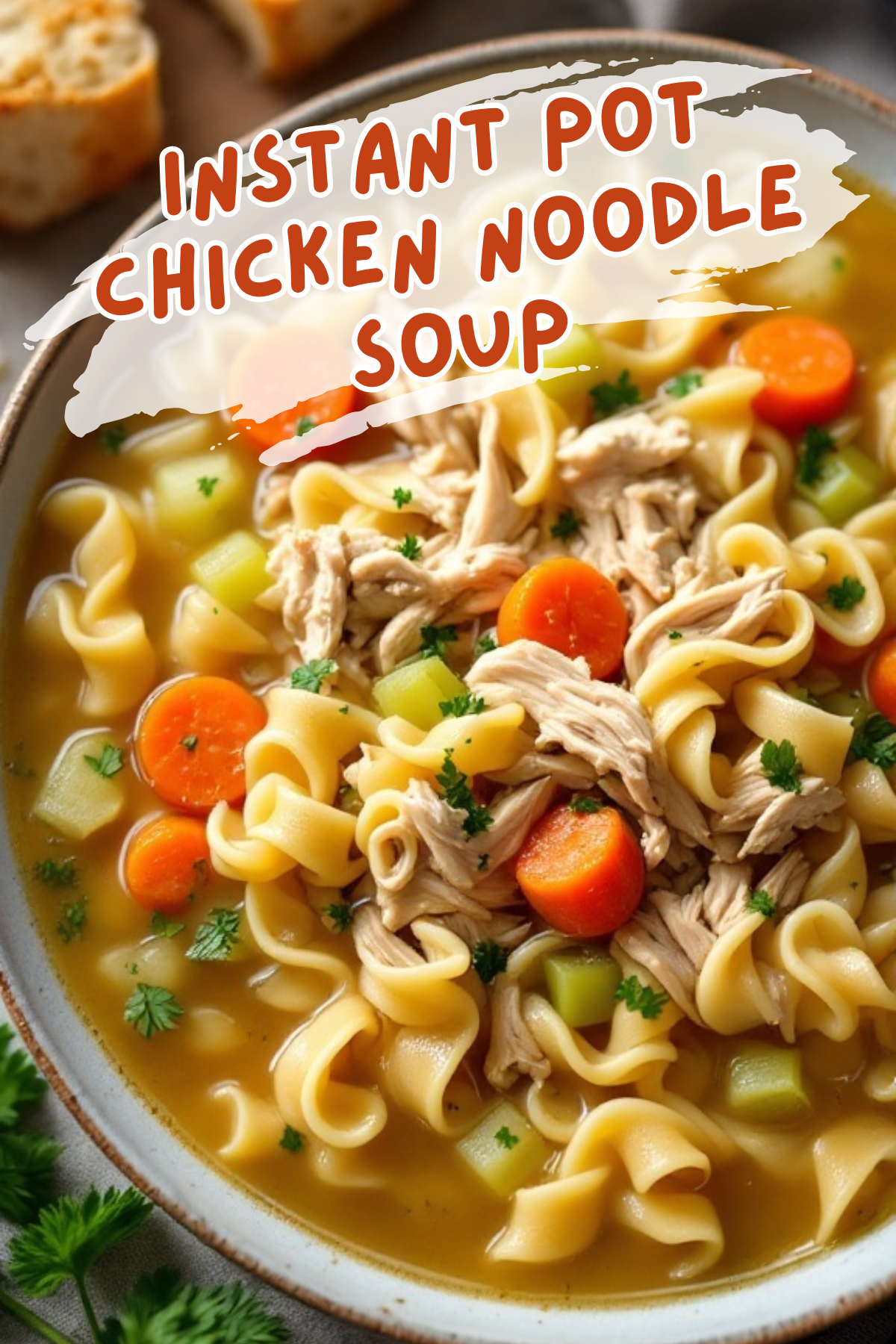 Chicken noodle soup is a cozy classic that's easy to whip up in your Instant Pot. Just toss in some chicken, noodles, and your favorite veggies, and you'll have a warm bowl in no time. It's perfect for chilly days or when you need a little comfort food.