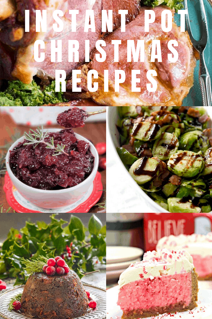 These Instant Pot Christmas recipes are just what you need for the Holidays!