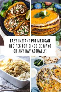 To make your life super easy this year when planning your Cinco de Mayo feast we've rounded up 12 delicious Mexican dishes you can make in your Instant Pot!