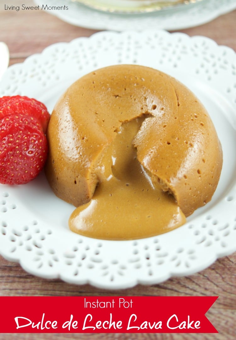 Instant Pot Dulce de Leche Lava Cake