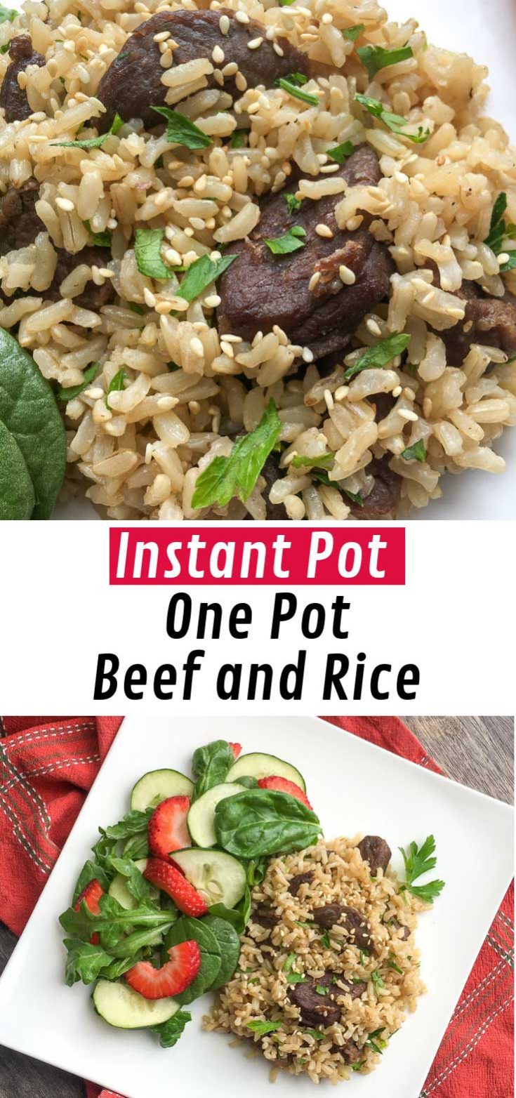 This Instant Pot Asian Beef & Rice is Better than Takeout