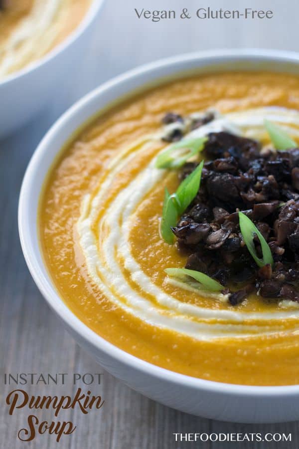 Instant Pot Pumpkin Soup Recipe 