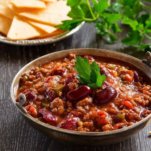 Instant Pot Vegan Three Bean Pumpkin Chili