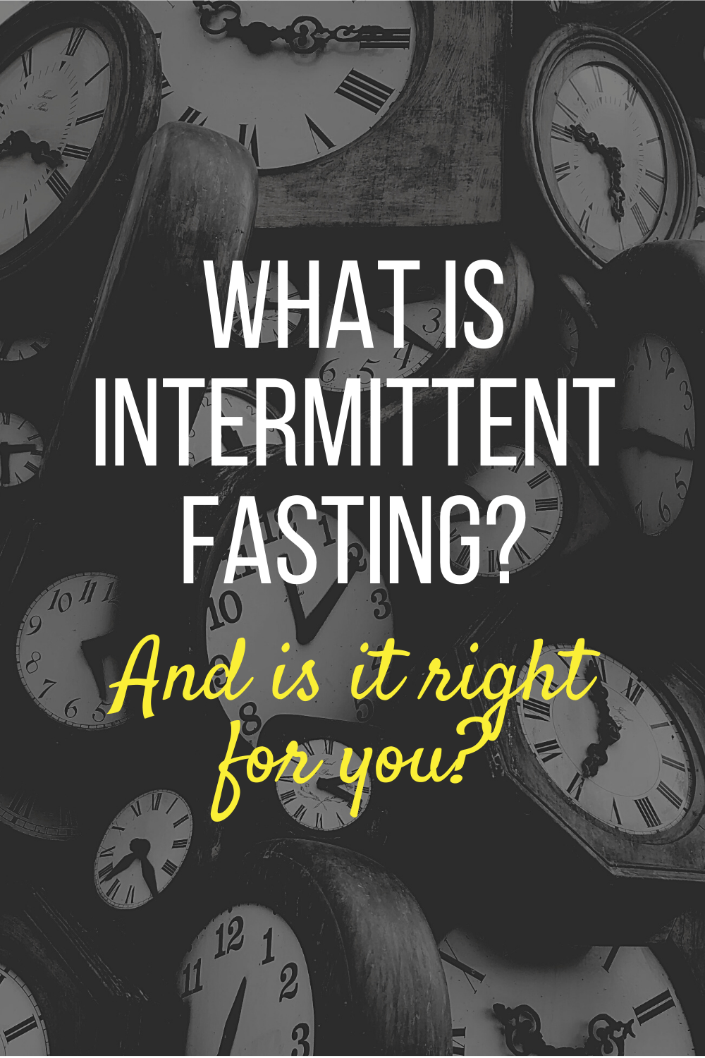 What on earth is Intermittent Fasting and should you try it? Check out our 101 guide. to find out. 