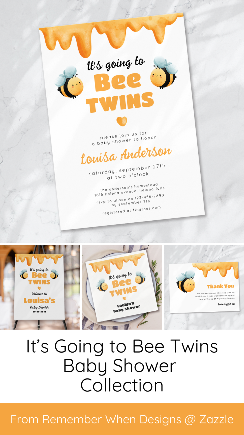 It’s Going to Bee Twins! ?? Adorable Bee-Themed Baby Shower for Twins