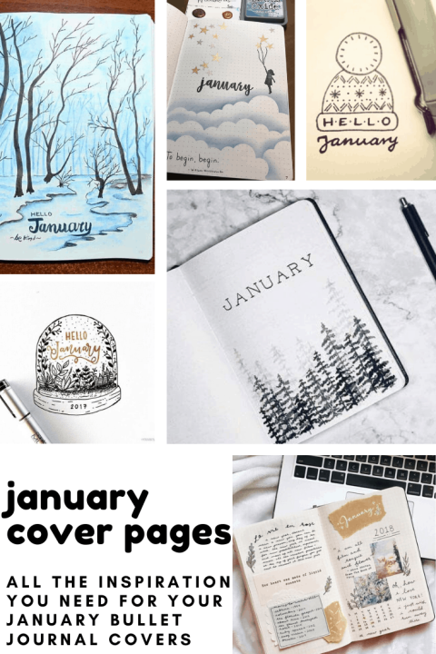 If you need some inspiration for your January cover pages we've got you covered!