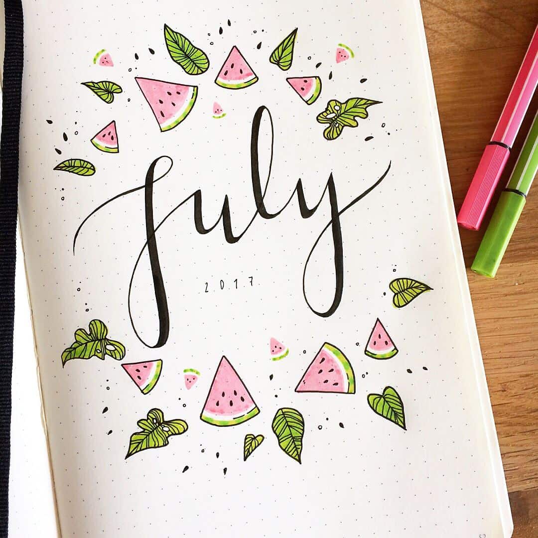 Monthly Bullet Journal Themes {Pick a different theme for every month ...