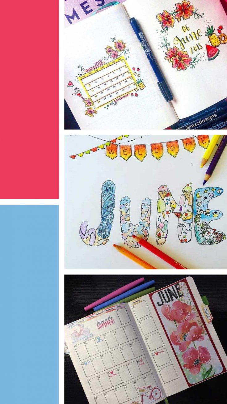 11 Cute June Bullet Journal Ideas to Inspire You