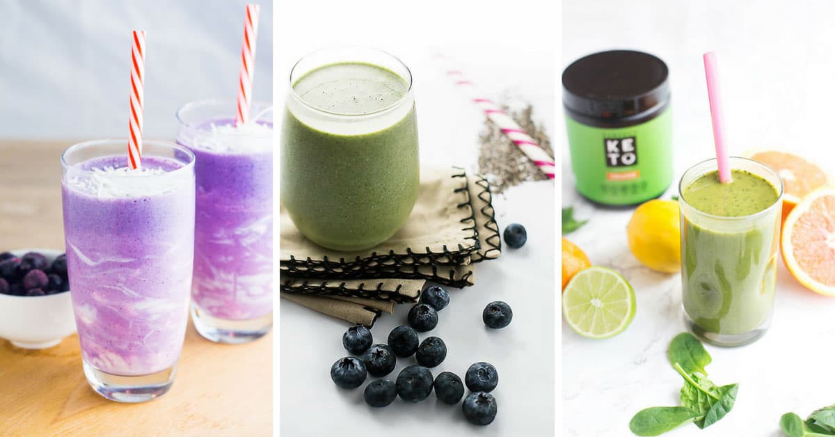 10 Keto Smoothies to Get Your Day Off to a Low Carb Start!