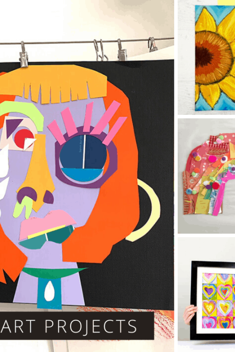 Have fun at home with these creative art projects for kids of all ages - even moms and dads!