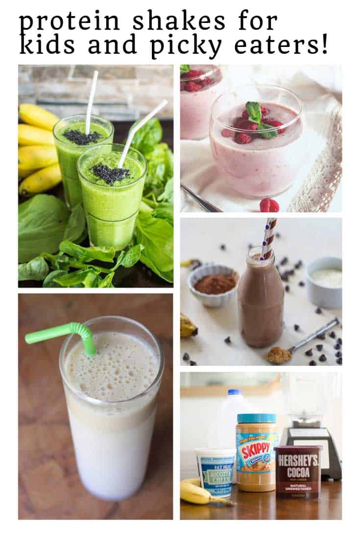 Protein Shakes for Picky Eaters {and they're totally kid approved!}