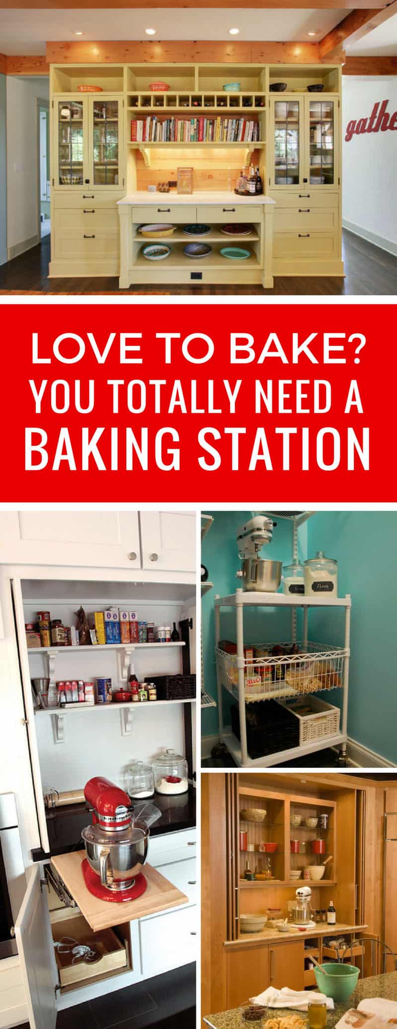 How To Create A Baking Station In Your Kitchen