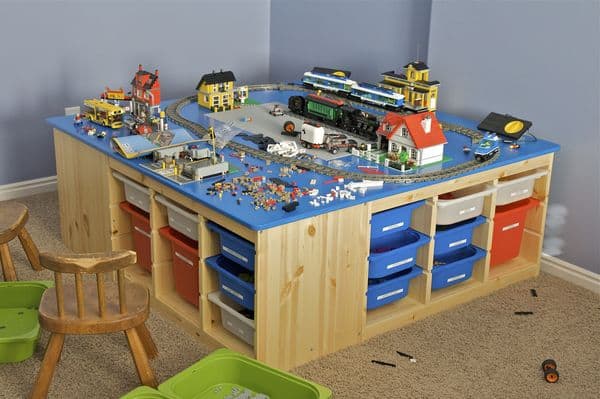 Large IKEA Lego Table with Storage