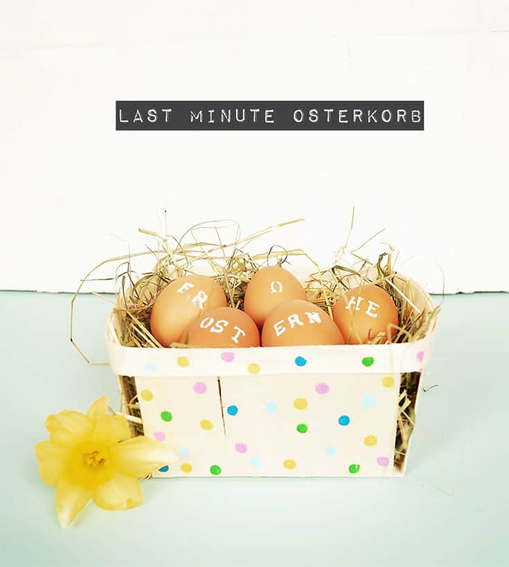 Last Minute Easter Basket
