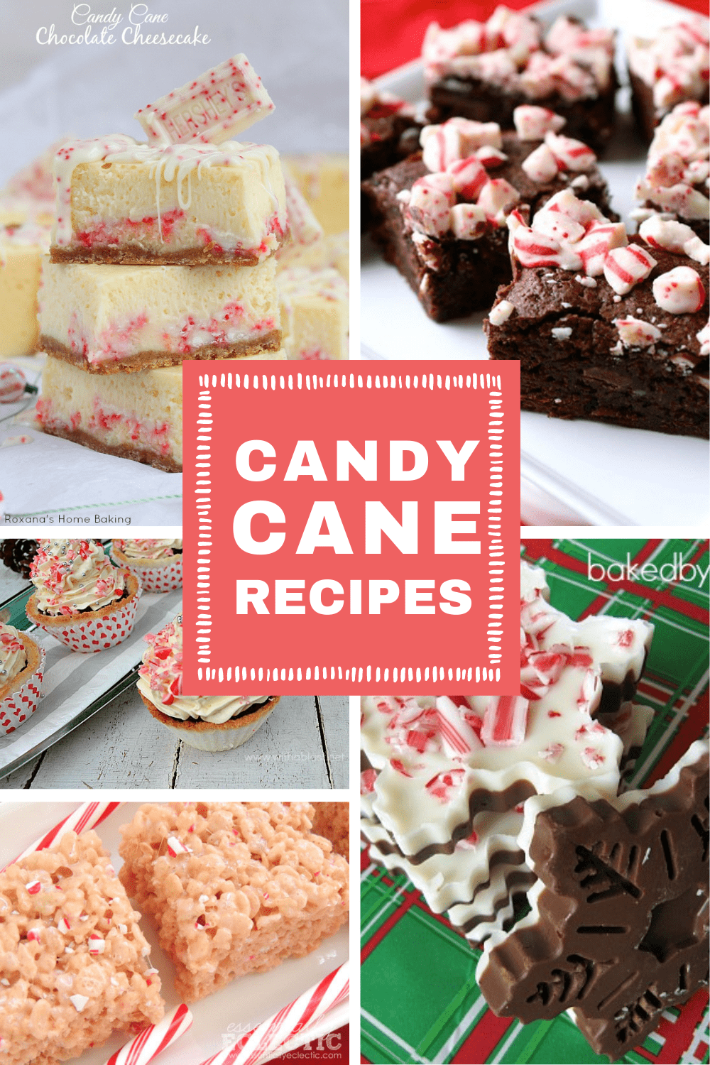 Do you always have leftover candy canes at Christmas? Well if you're wondering what to do with them we've got 16 yummy ideas for you! From cheesecake and brownies to fudge and bark there is sure to be something in here you'll find delicious! #candycanes #christmas #recipes #treats
