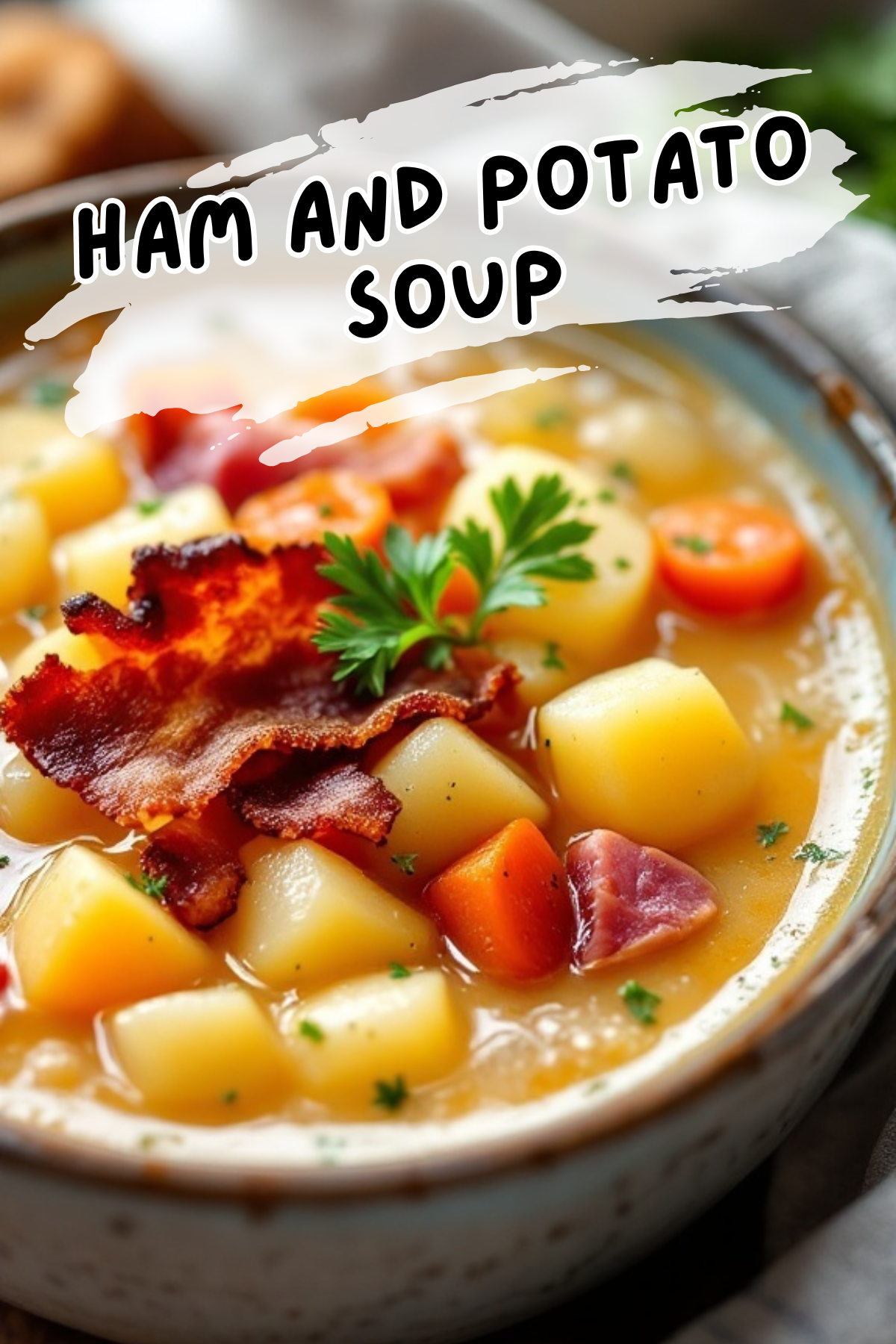 Ham and potato soup is a cozy dish that warms you right up. You can toss in leftover ham, potatoes, and some veggies for a hearty meal. It's easy to make and perfect for chilly days!