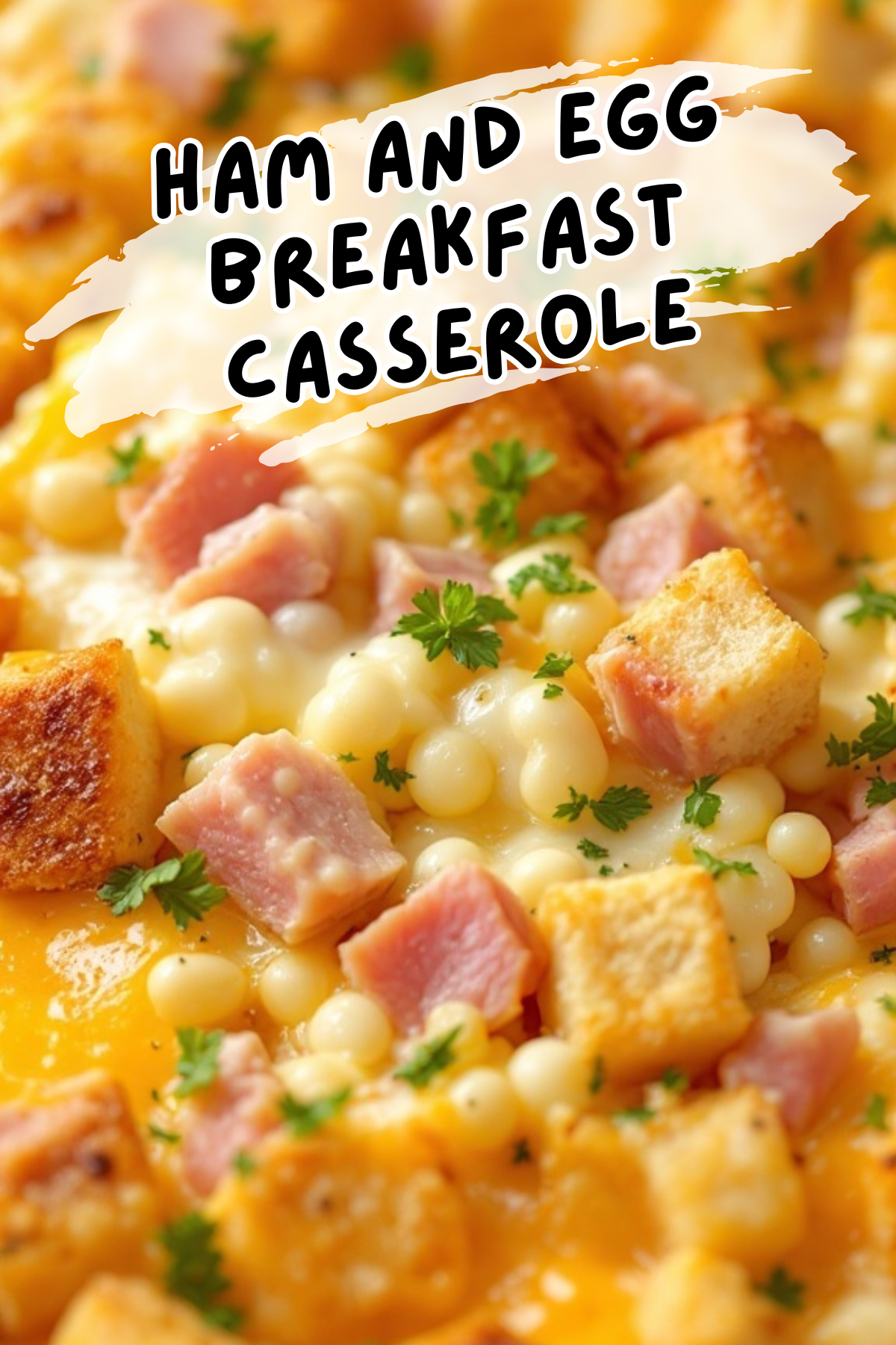 This ham and egg breakfast casserole is a tasty way to use up leftover ham. It combines eggs, cheese, and bread for a hearty and satisfying meal. Perfect for brunch or breakfast for dinner night, everyone will love this easy dish!