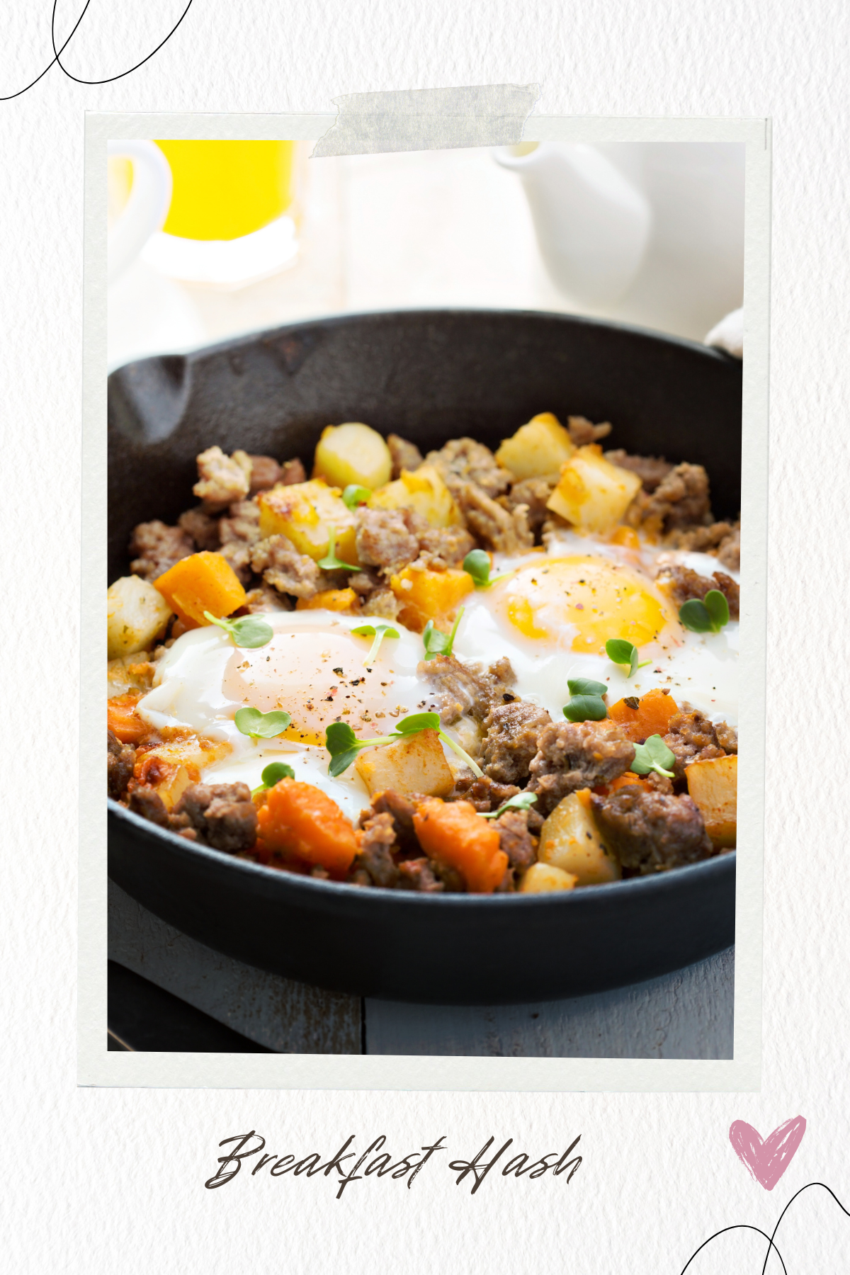 Breakfast HashAdd leftover mashed potatoes to a skillet with diced veggies, sausage, or bacon, and cook until crispy. Top with a fried egg for a perfect brunch.