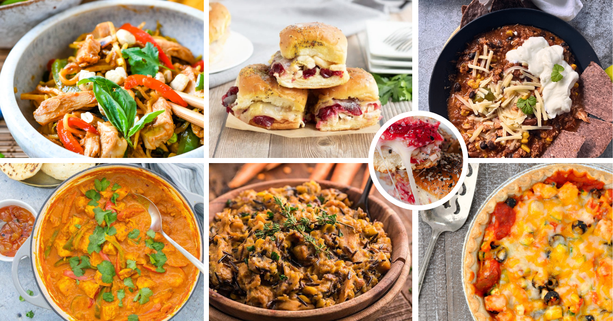 Wondering what to do with leftover turkey? These 10 recipes turn holiday leftovers into mouthwatering meals in no time! 🥧🍲 #TurkeyLeftovers #EasyRecipes #ThanksgivingLeftovers