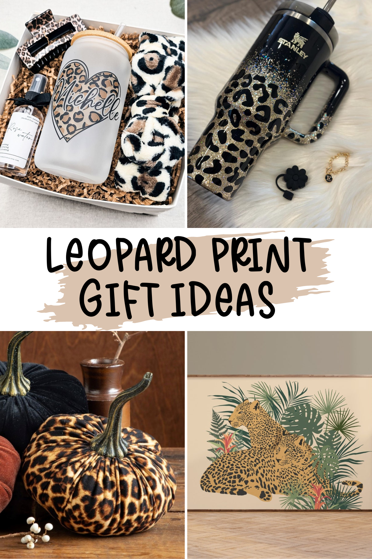 Leopard print is THE trend for Fall 2024! Check out these chic Etsy finds—from statement accessories to home decor—perfect for adding a wild touch to your style this season.