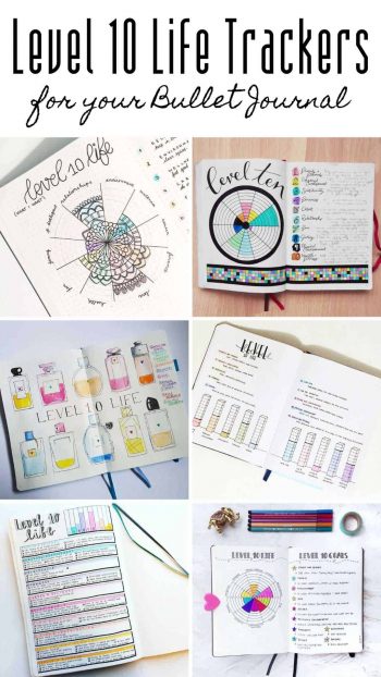 10 Ways to Track Your Level 10 Life in Your Bullet Journal