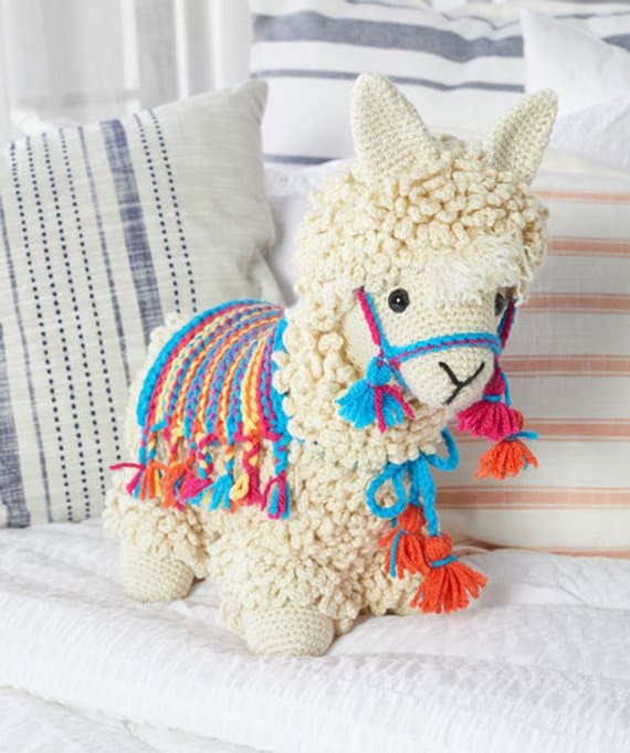 Llama Stuffie Crochet Pattern