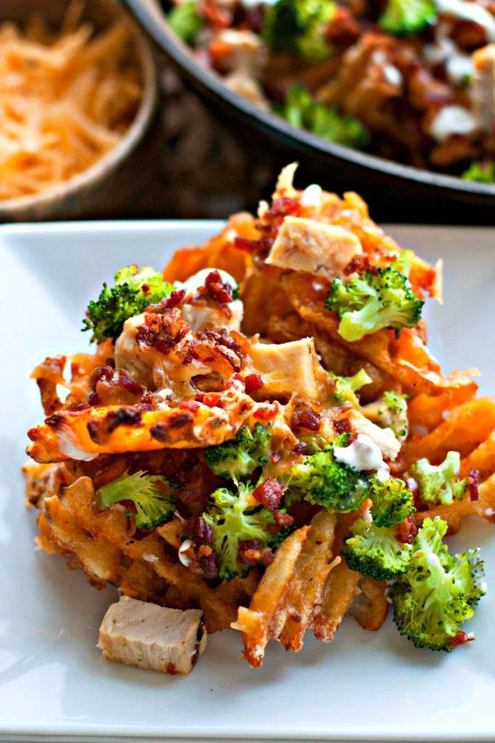 Loaded Broccoli Cheese Fries | Family Friendly | Dinner | Easy | Cooking with Kids