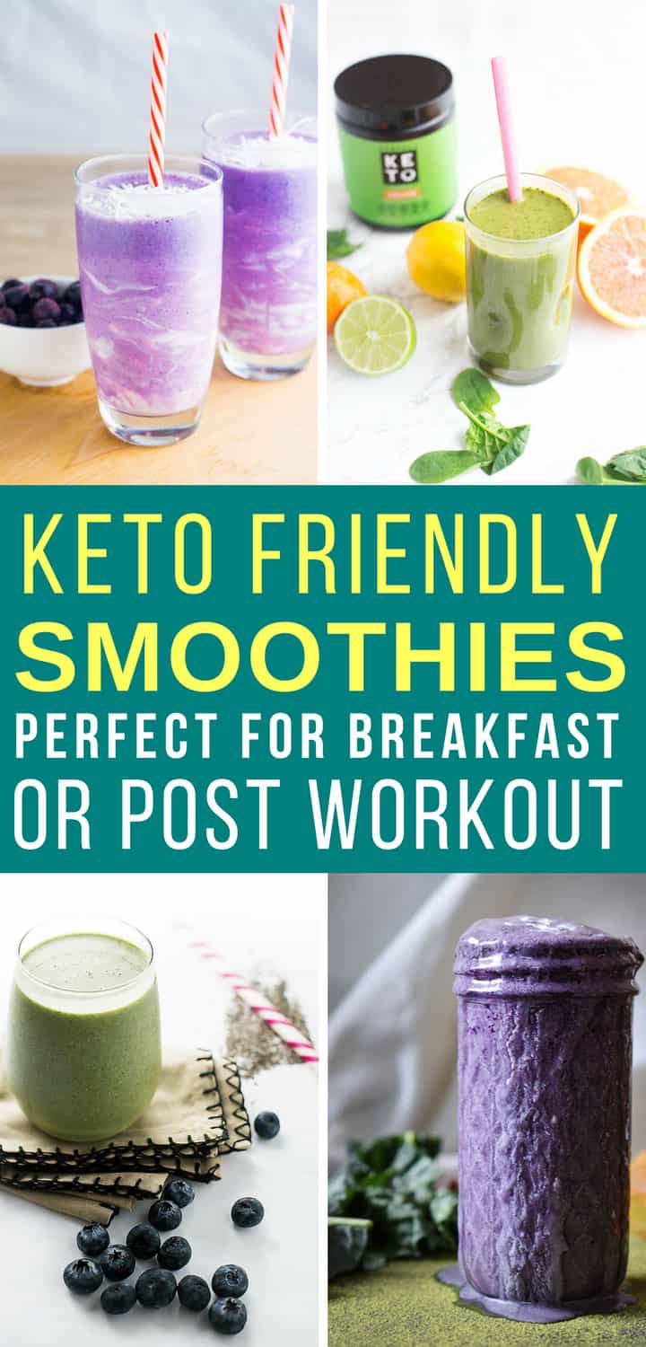 Low Carb Keto Smoothie Recipes - Pinterest 4
