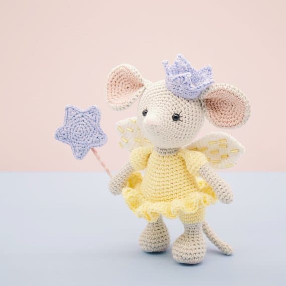 Amigurumi Fairy Princess Mouse