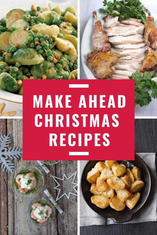 Make Ahead Christmas Recipes {Fill your freezer with festive food ahead